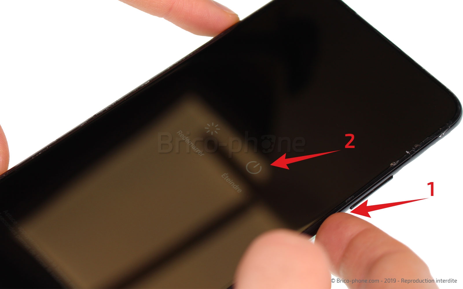 Changement de batterie sur P Smart Z photo 3