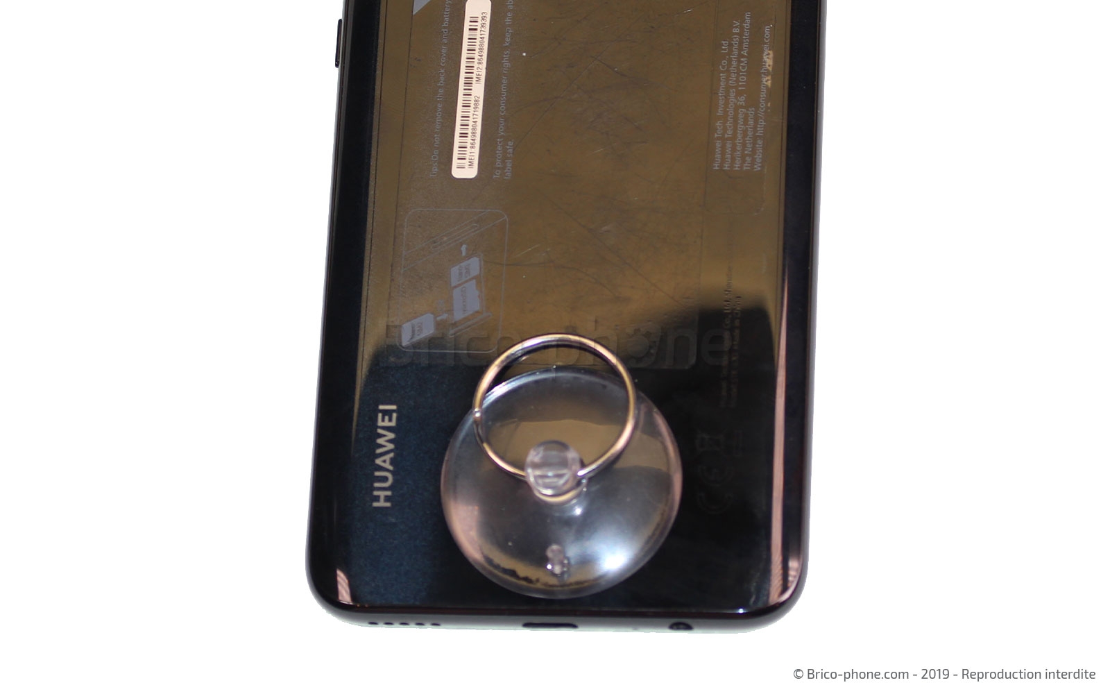 Changement de batterie sur P Smart Z photo 1