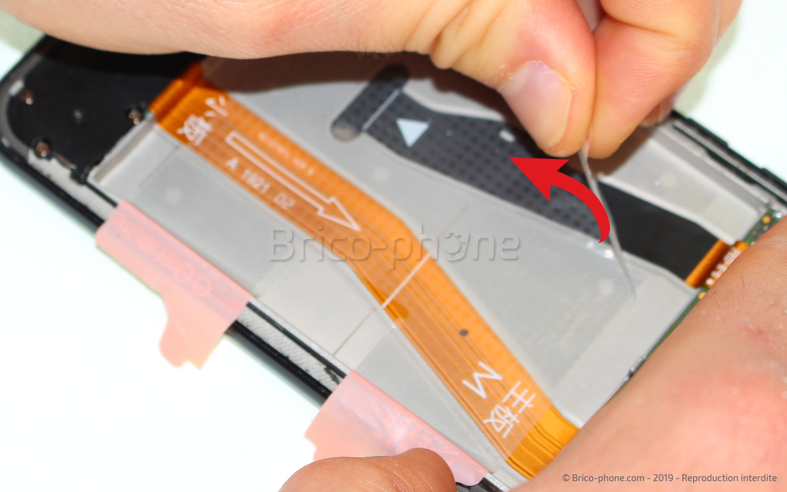 Changement de batterie sur P Smart Z photo 3