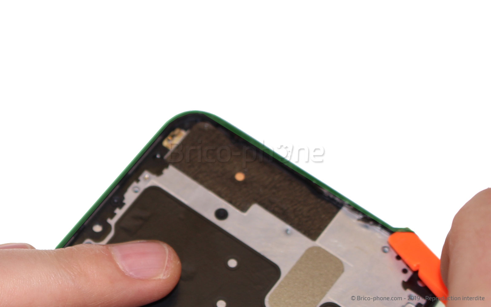 Changement d'écran (vitre et LCD) sur P Smart Z photo 1