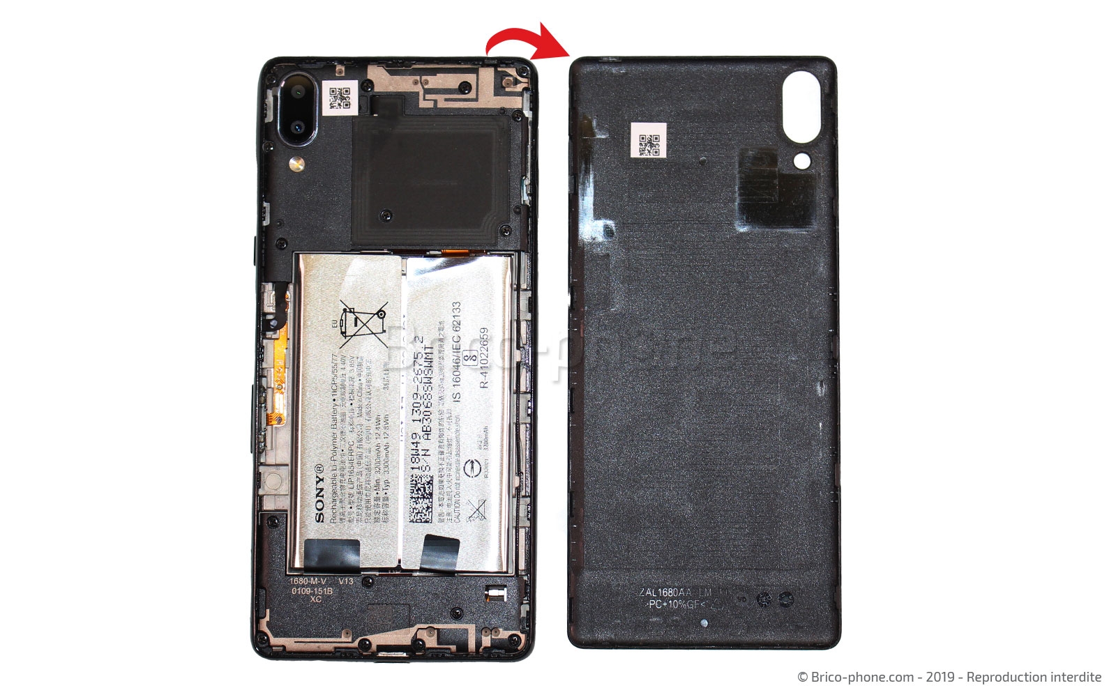 Démontage complet sur Xperia L3 - L3 Dual photo 3