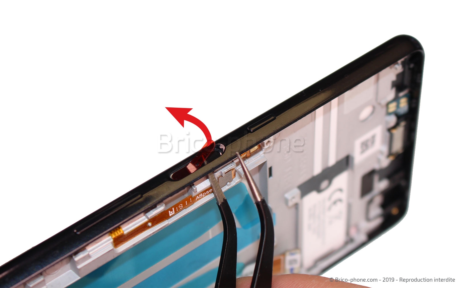 Changement du bloc écran avec châssis sur Xperia L3 - L3 Dual photo 1