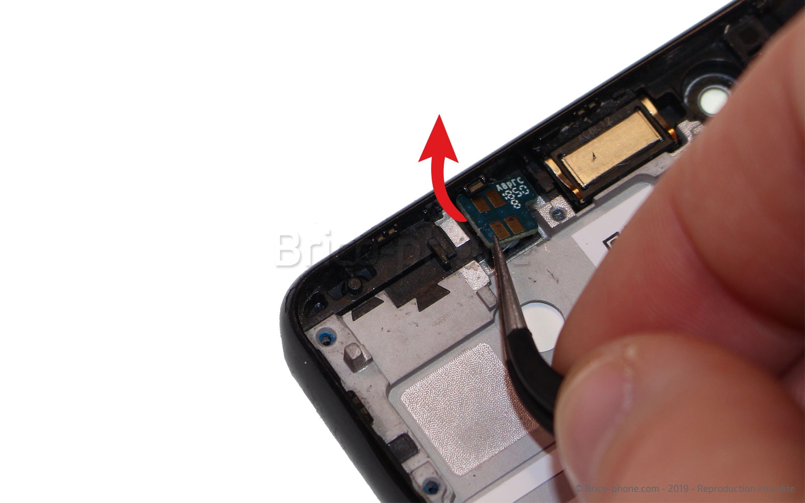 Changement du bloc écran avec châssis sur Xperia L3 - L3 Dual photo 4