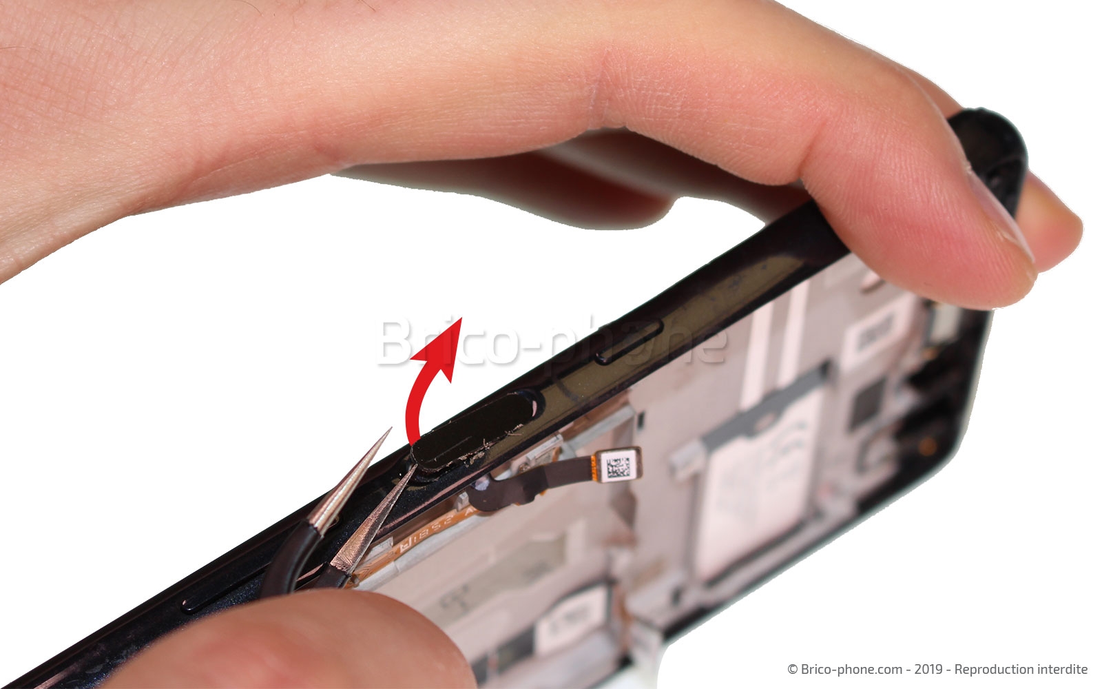 Changement du bloc écran avec châssis sur Xperia L3 - L3 Dual photo 3