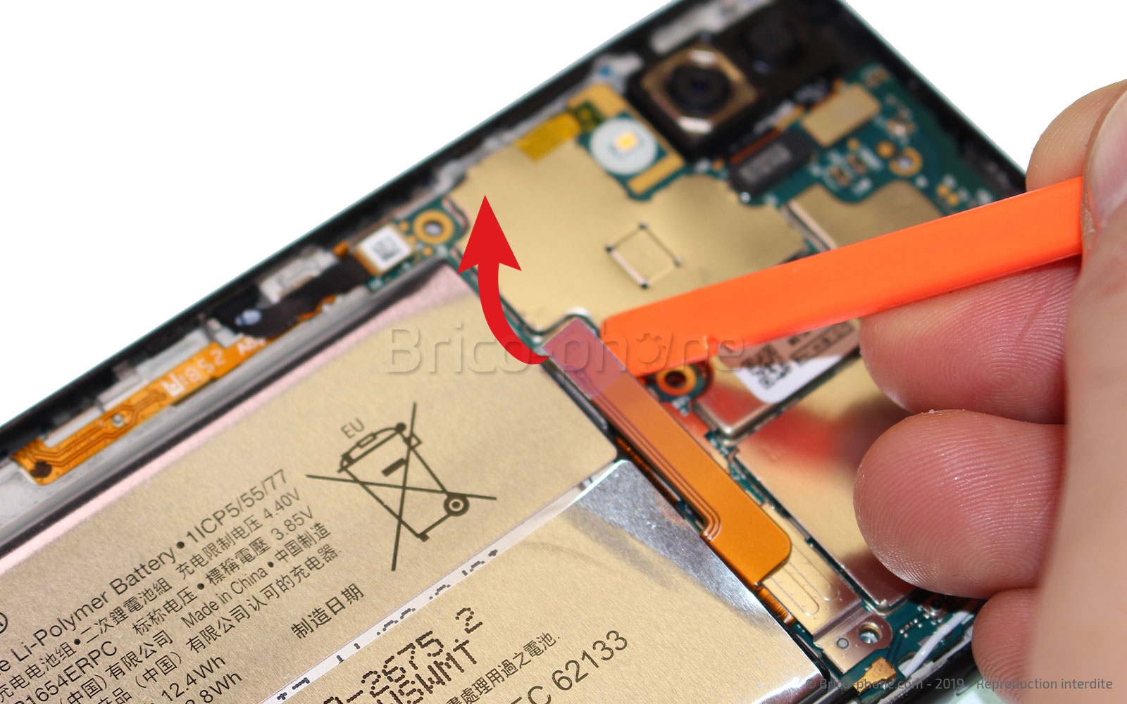 Changement de batterie sur Xperia L3 - L3 Dual photo 4