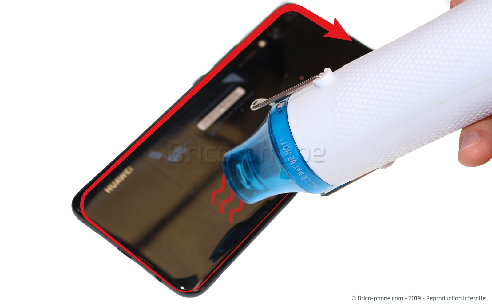 Changement du connecteur de charge sur P Smart Z photo 2