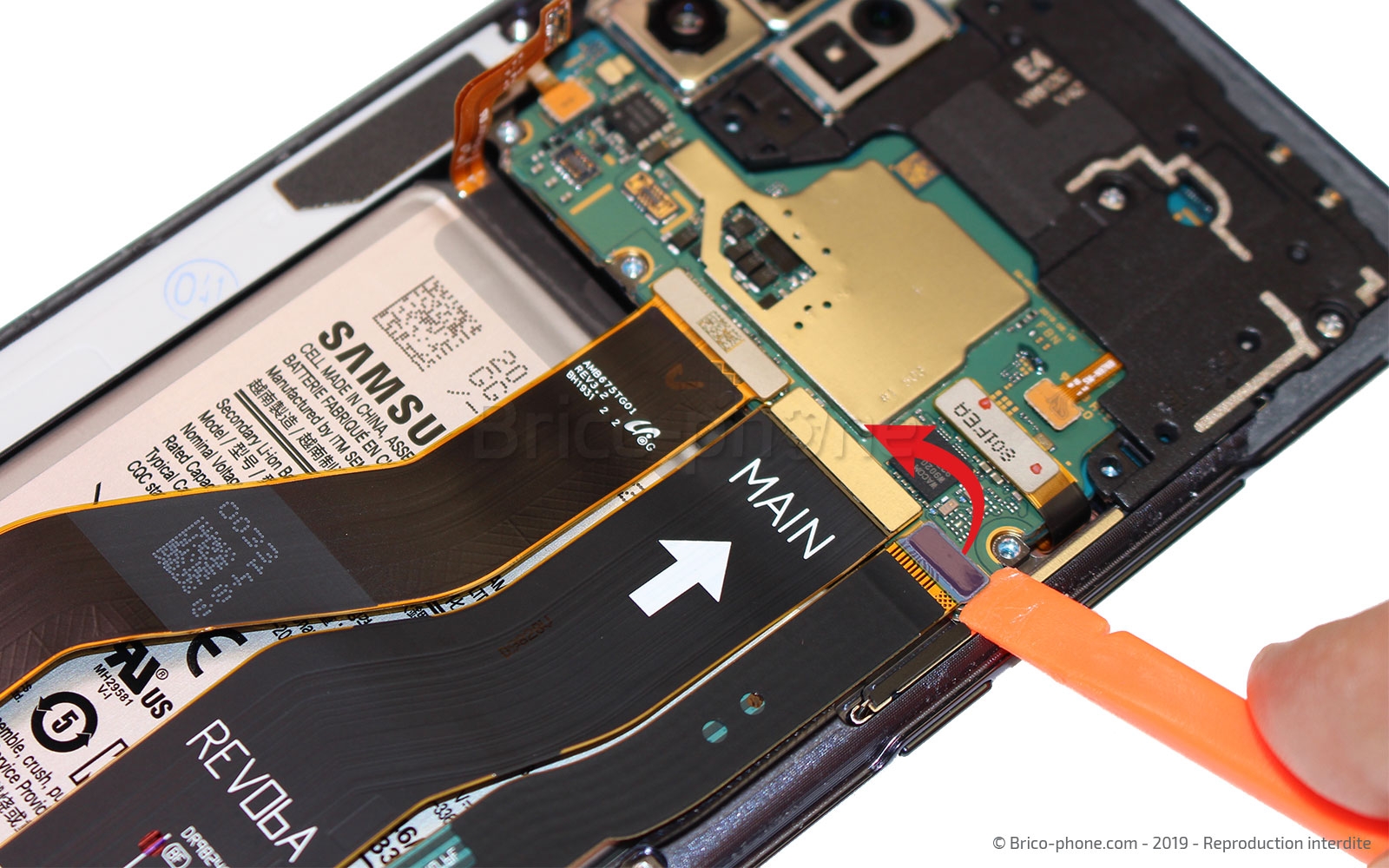 Démontage complet sur Galaxy Note 10 Plus photo 3