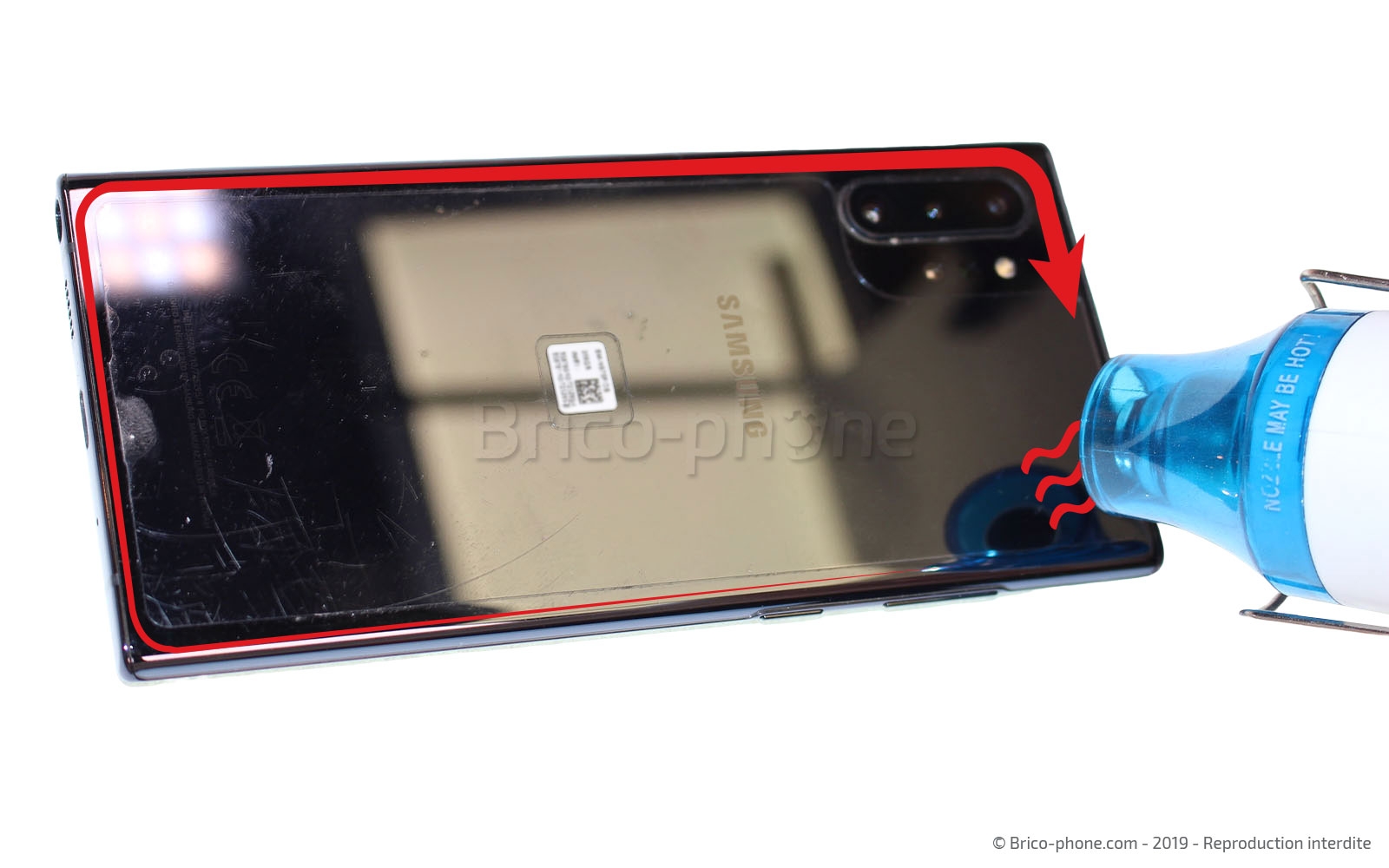 Changement de batterie sur Galaxy Note 10 Plus photo 2