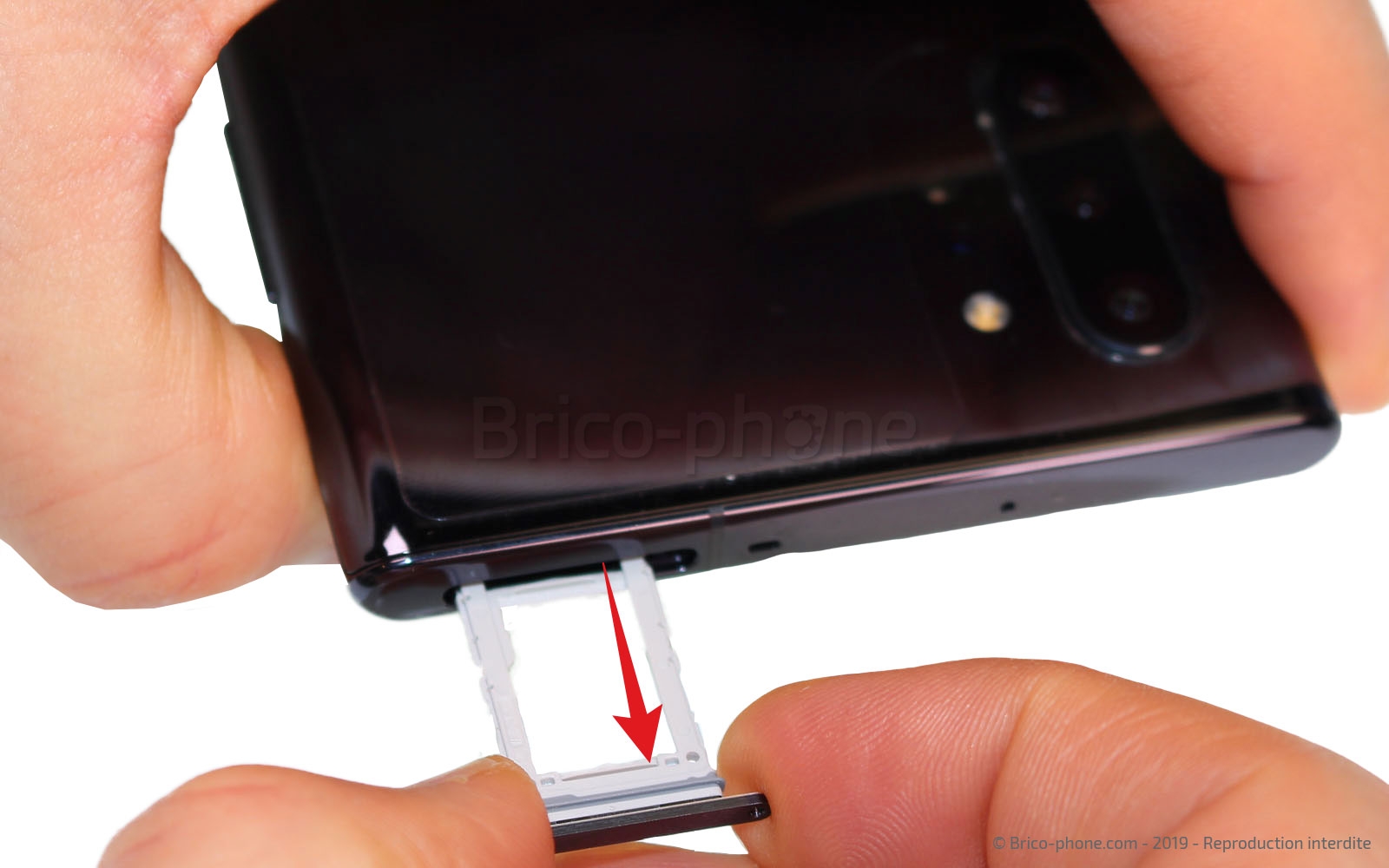 Changement de batterie sur Galaxy Note 10 Plus photo 2