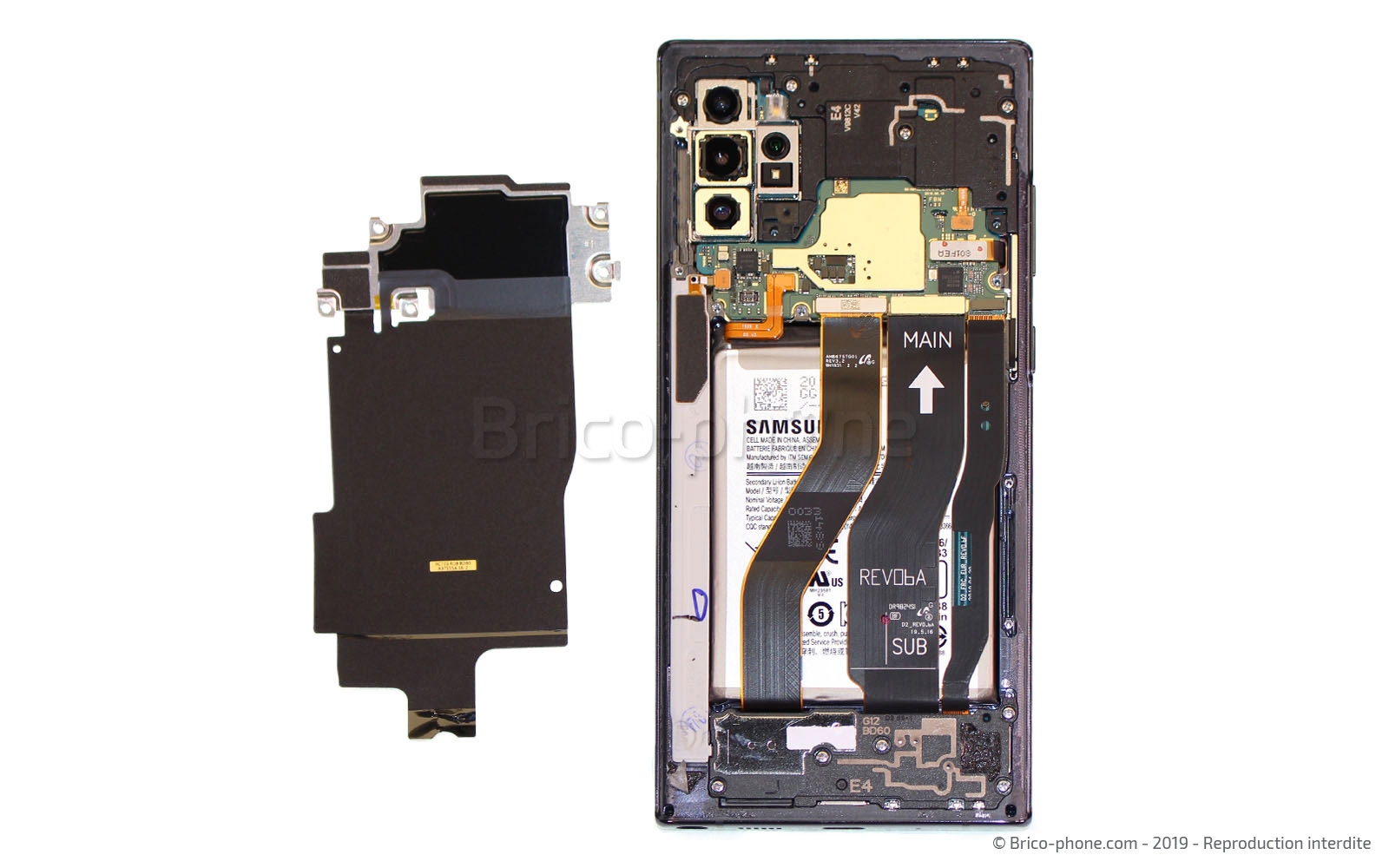 Changement du connecteur de charge sur Galaxy Note 10 Plus photo 3