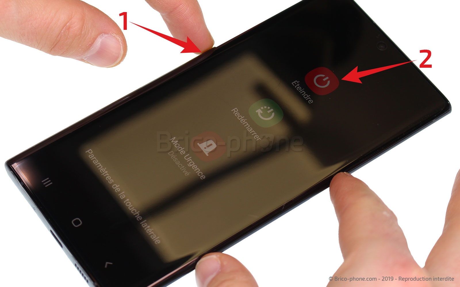 Changement de la vitre arrière sur Galaxy Note 10 Plus photo 1