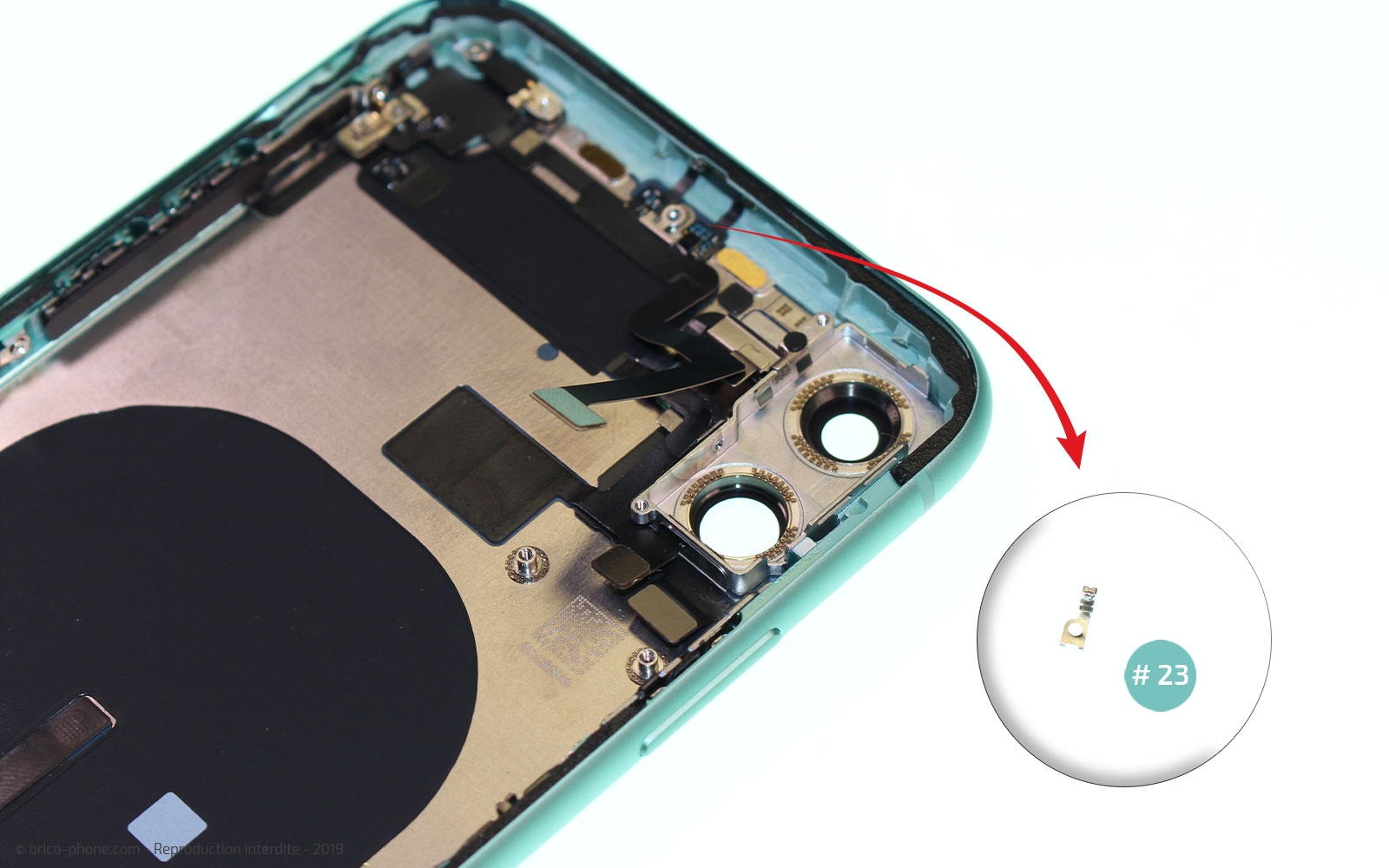 Démontage complet  sur iPhone 11 photo 3