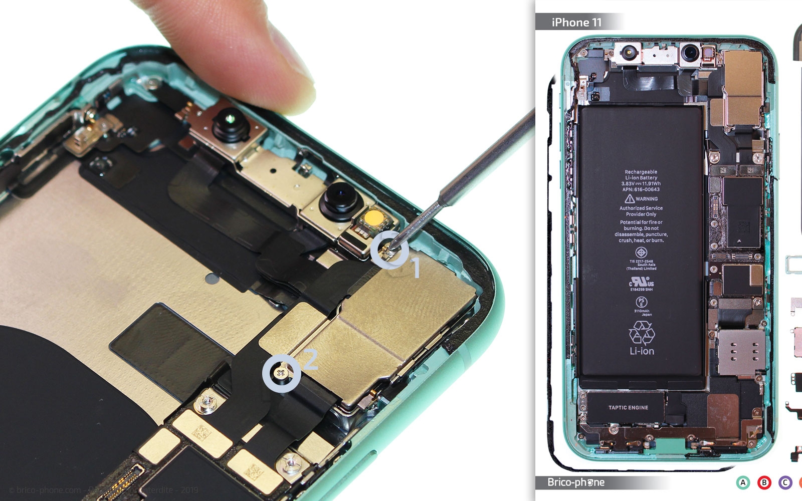 Démontage complet  sur iPhone 11 photo 1