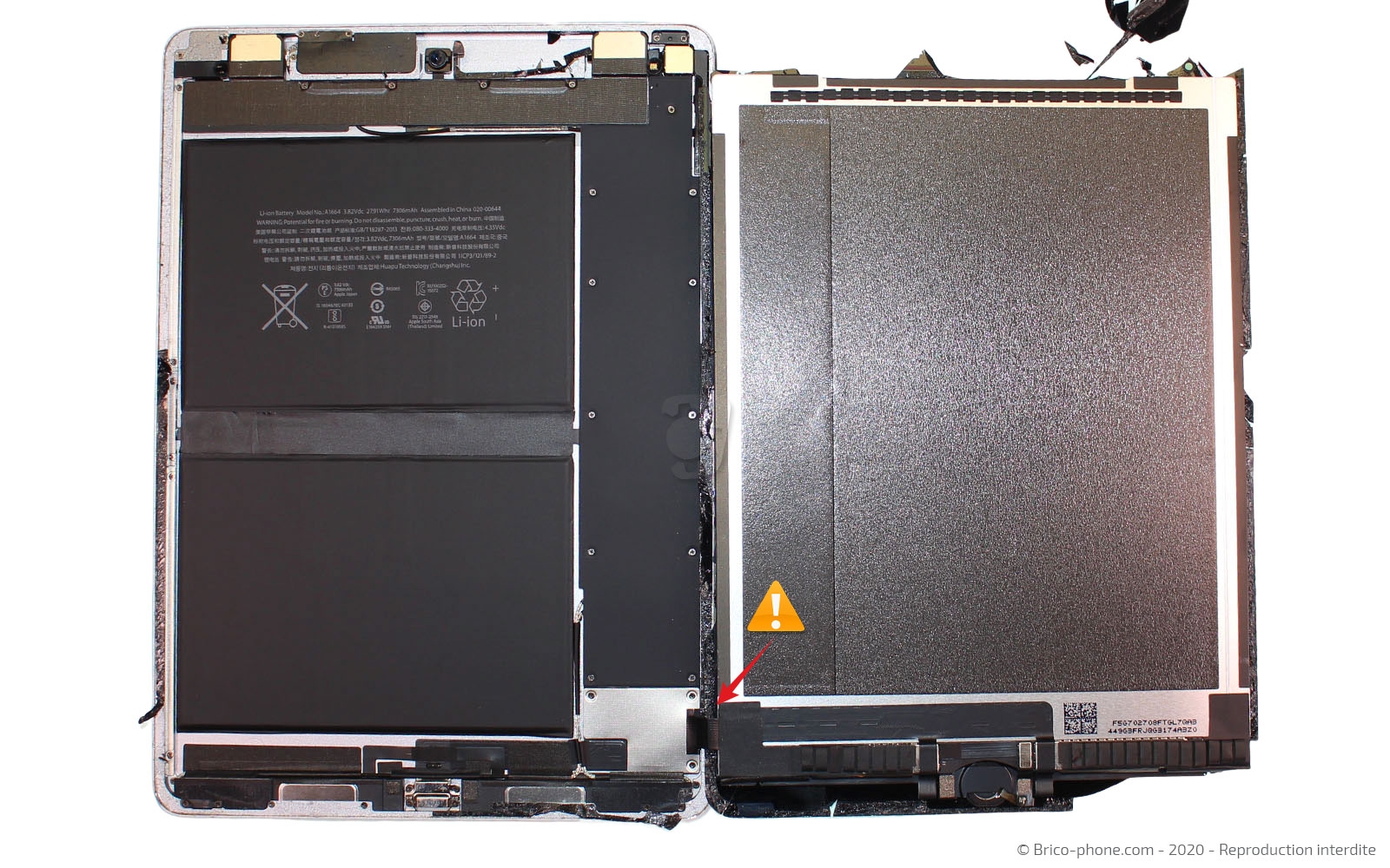 Changement d'écran (vitre et LCD) sur iPad Pro 9-7 photo 3