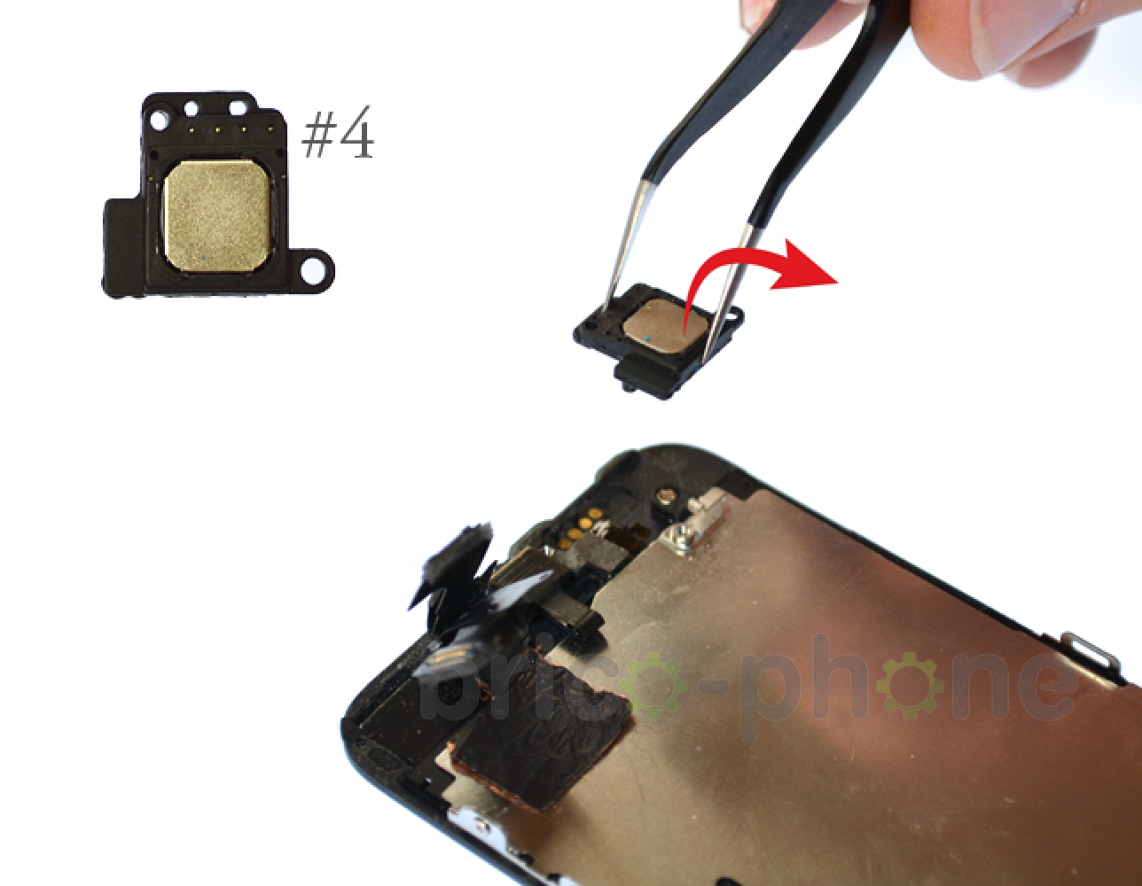 Changement d'écran (vitre+LCD) sans éléments prémontés sur iPhone 5S photo 3