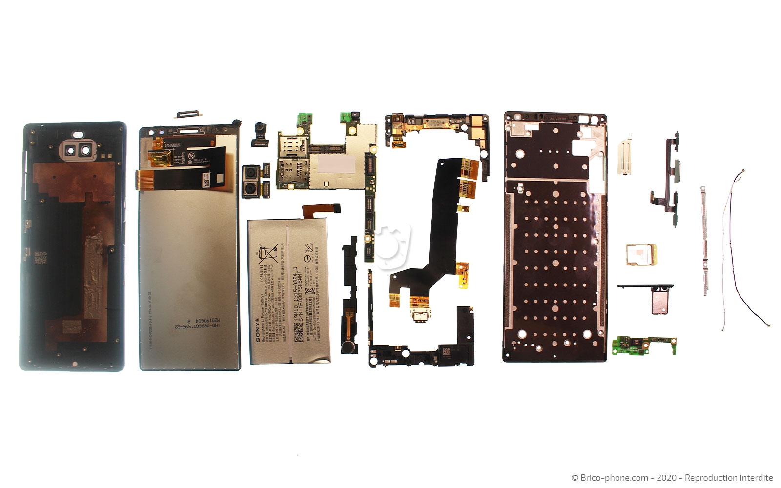 Démontage complet sur Xperia 10 photo 1