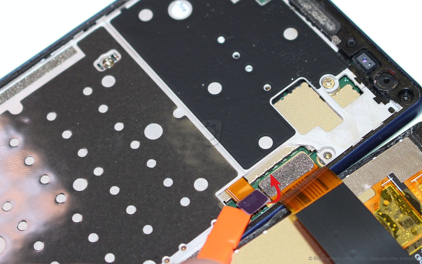 Changement de l'écran (Vitre+LCD) sur Xperia 10 photo 3