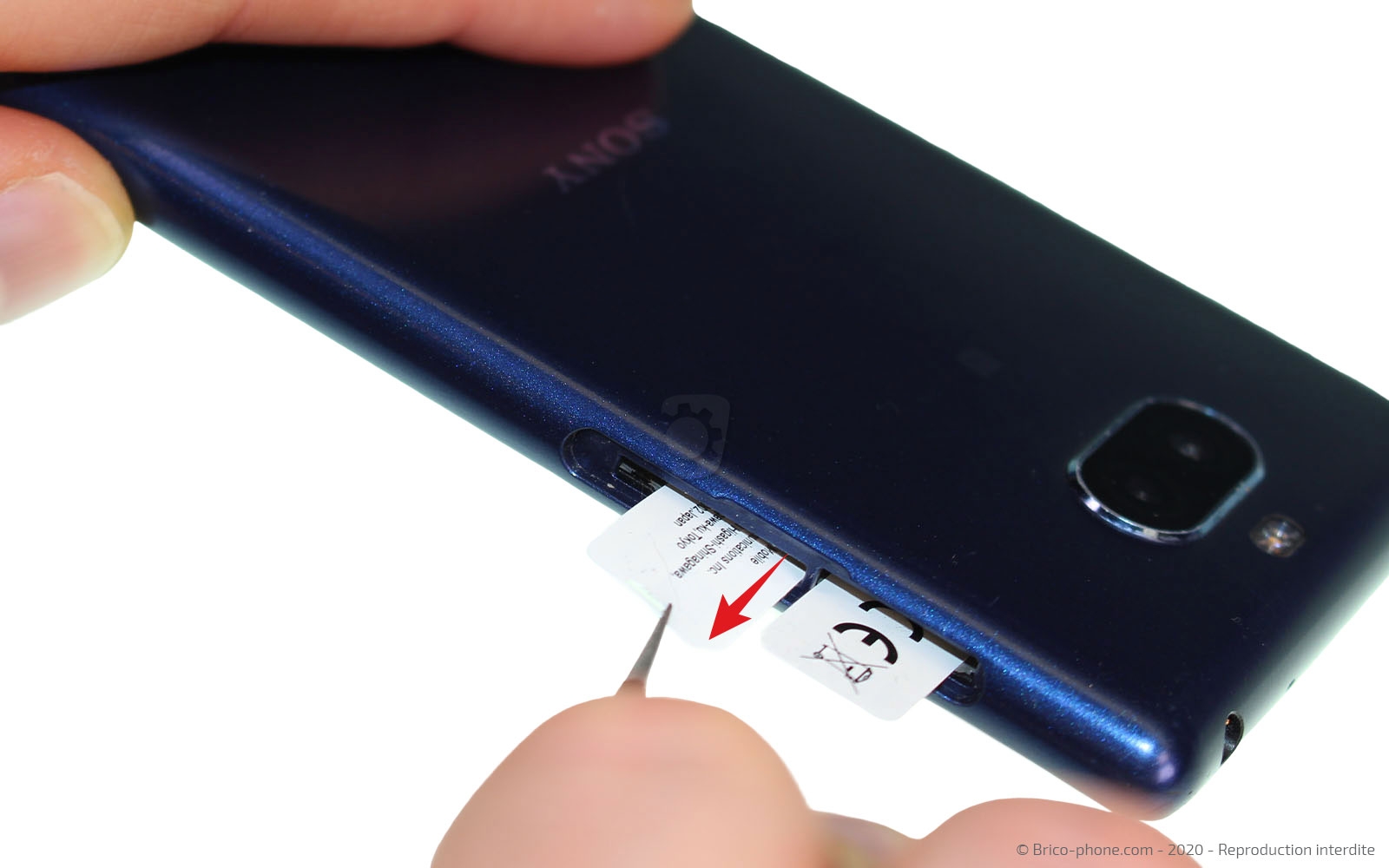 Changement de batterie sur Xperia 10 photo 3