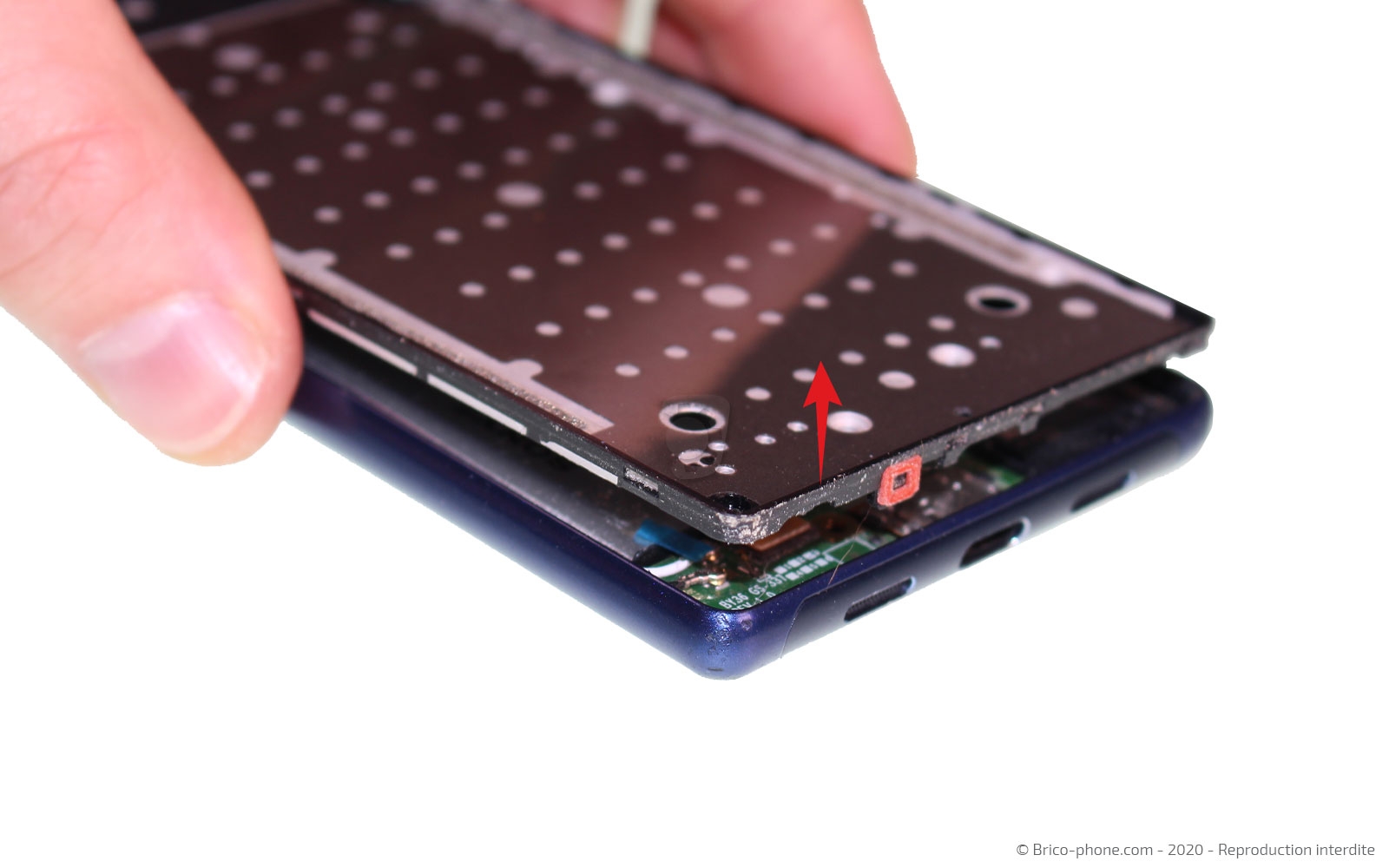 Changement de batterie sur Xperia 10 photo 2