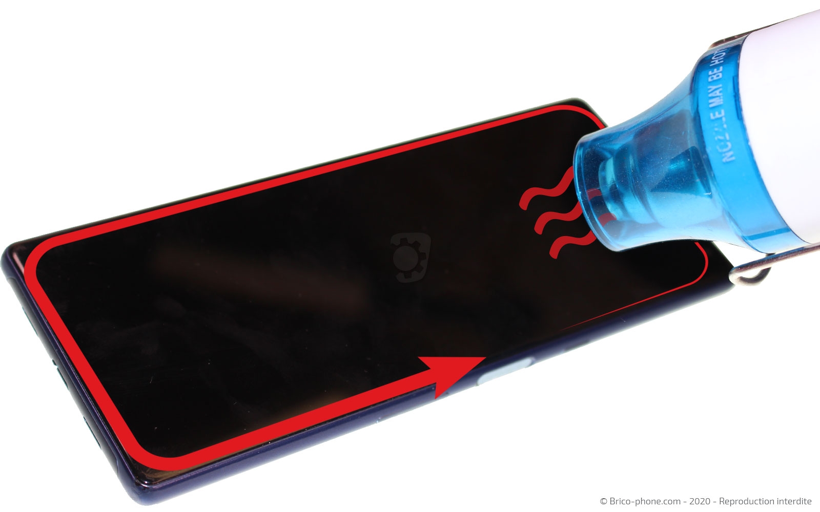 Changement de la coque arrière sur Xperia 10 photo 2