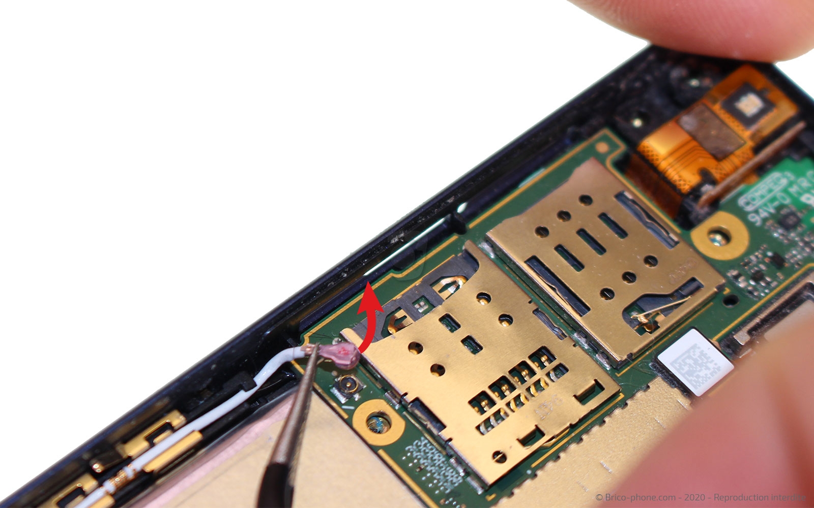 Changement de connecteur de charge sur Xperia 10 photo 1