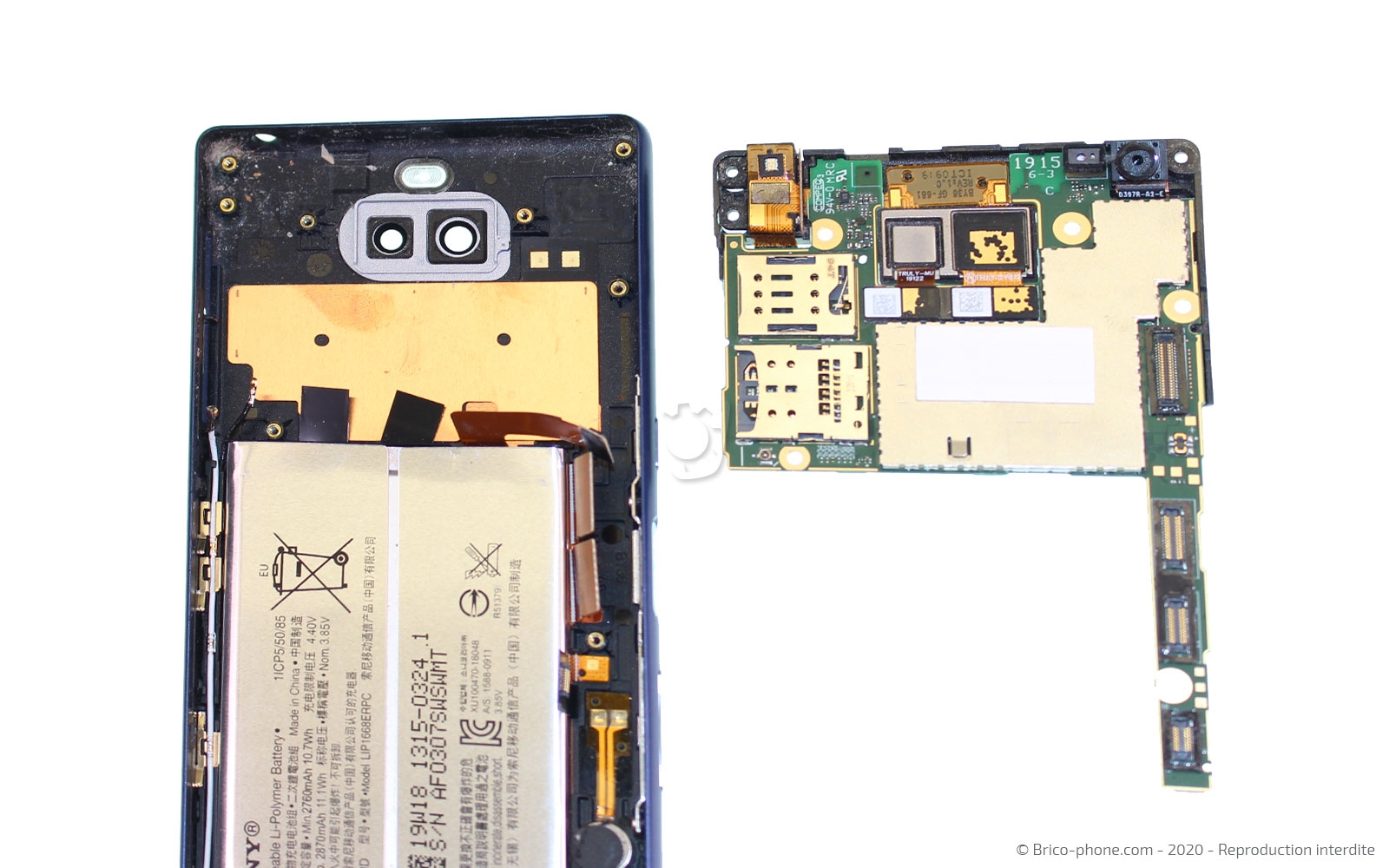 Changement de connecteur de charge sur Xperia 10 photo 3