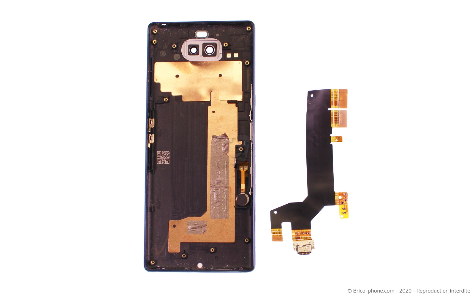 Changement de connecteur de charge sur Xperia 10 photo 4