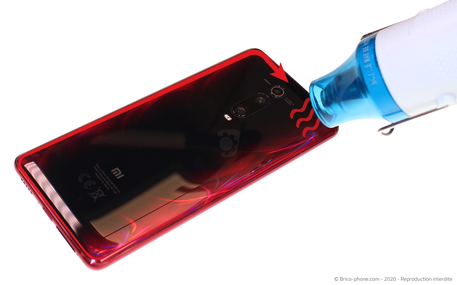 Changement du bloc écran sur châssis sur Mi 9T - Mi 9T Pro photo 2