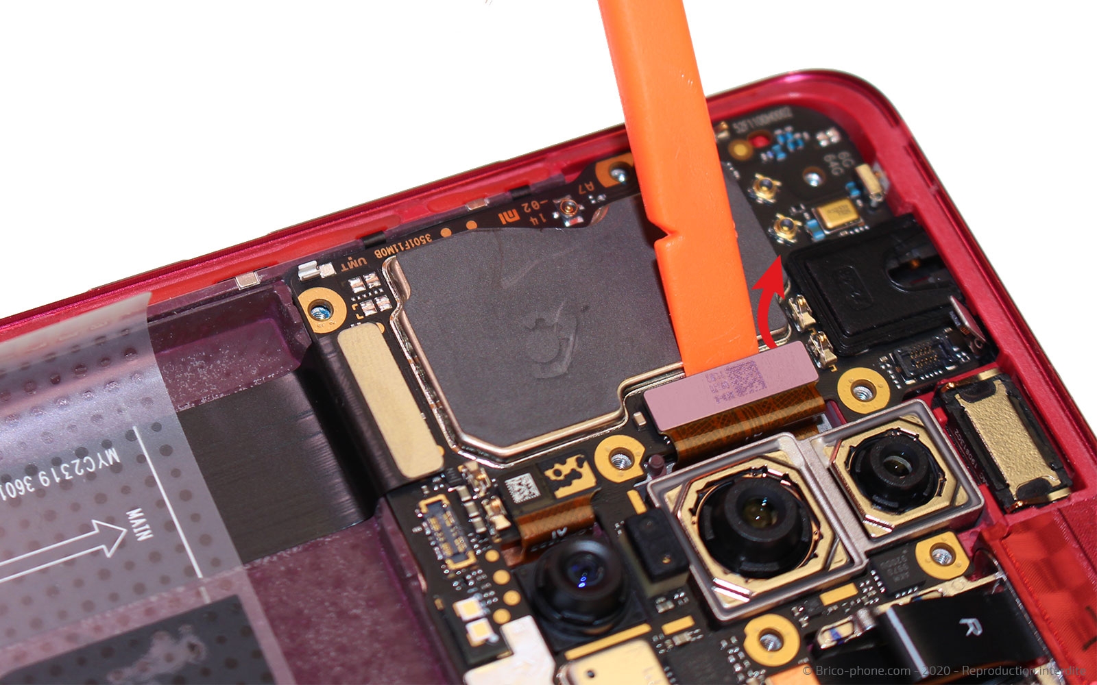 Changement du bloc écran sur châssis sur Mi 9T - Mi 9T Pro photo 2