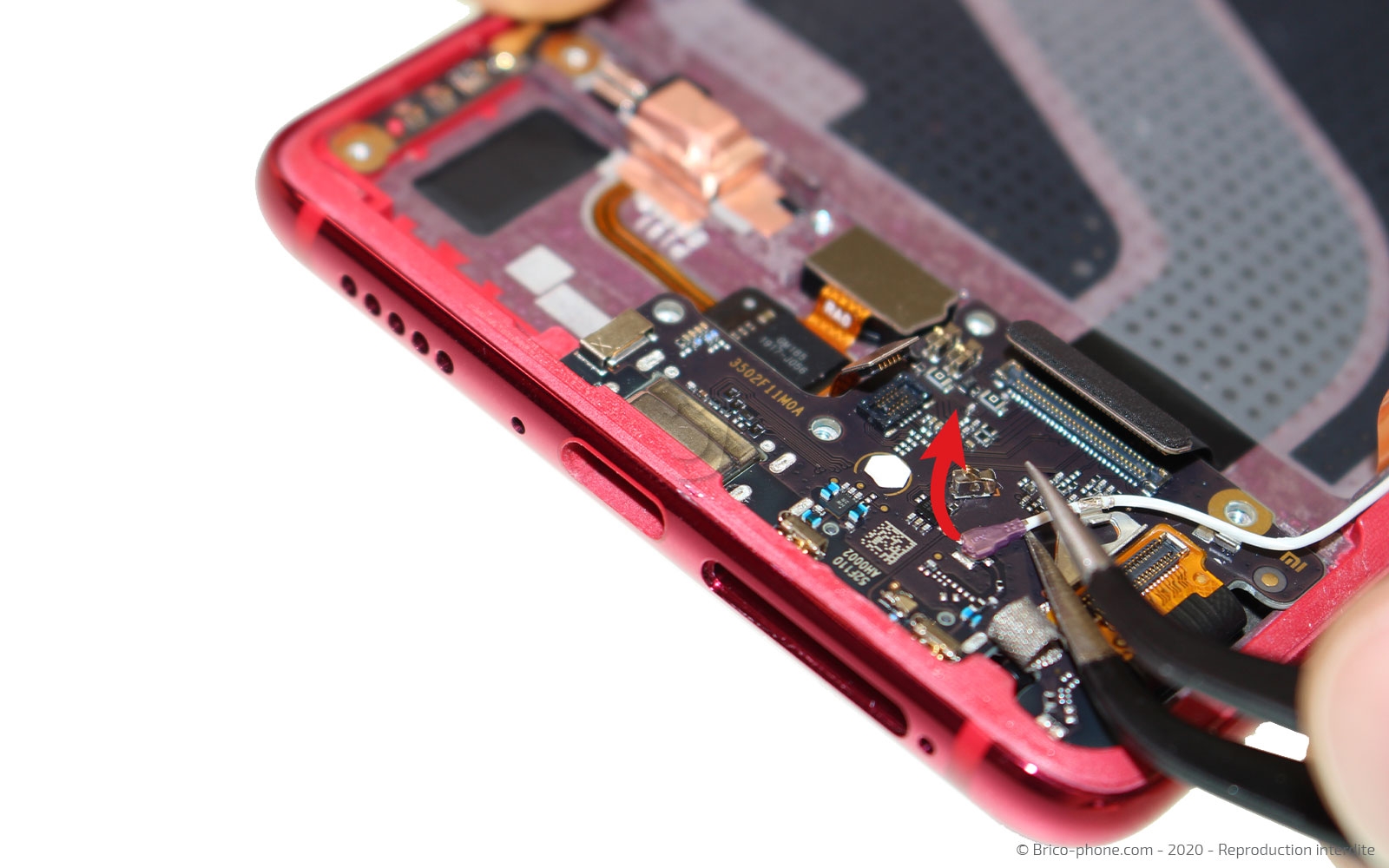 Changement du bloc écran sur châssis sur Mi 9T - Mi 9T Pro photo 3