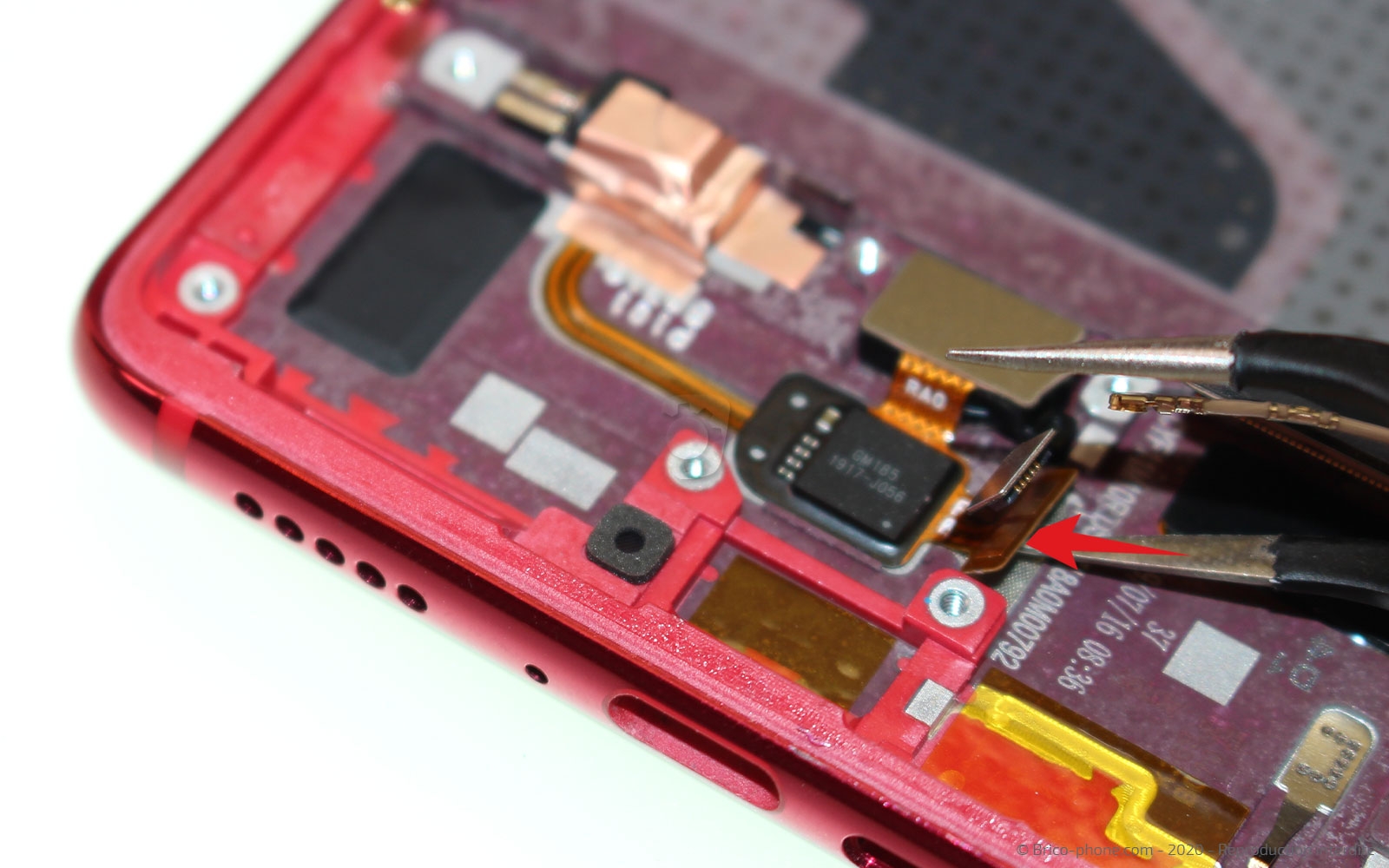 Changement du bloc écran sur châssis sur Mi 9T - Mi 9T Pro photo 2