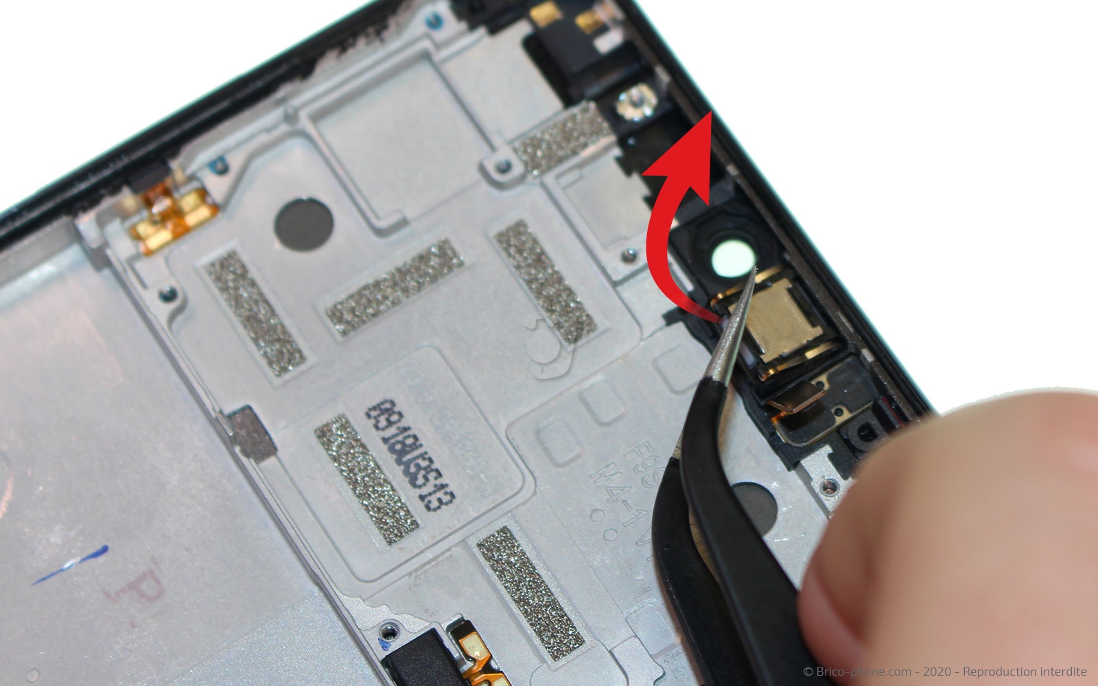 Changement du bloc écran avec châssis sur Mi A3 photo 1