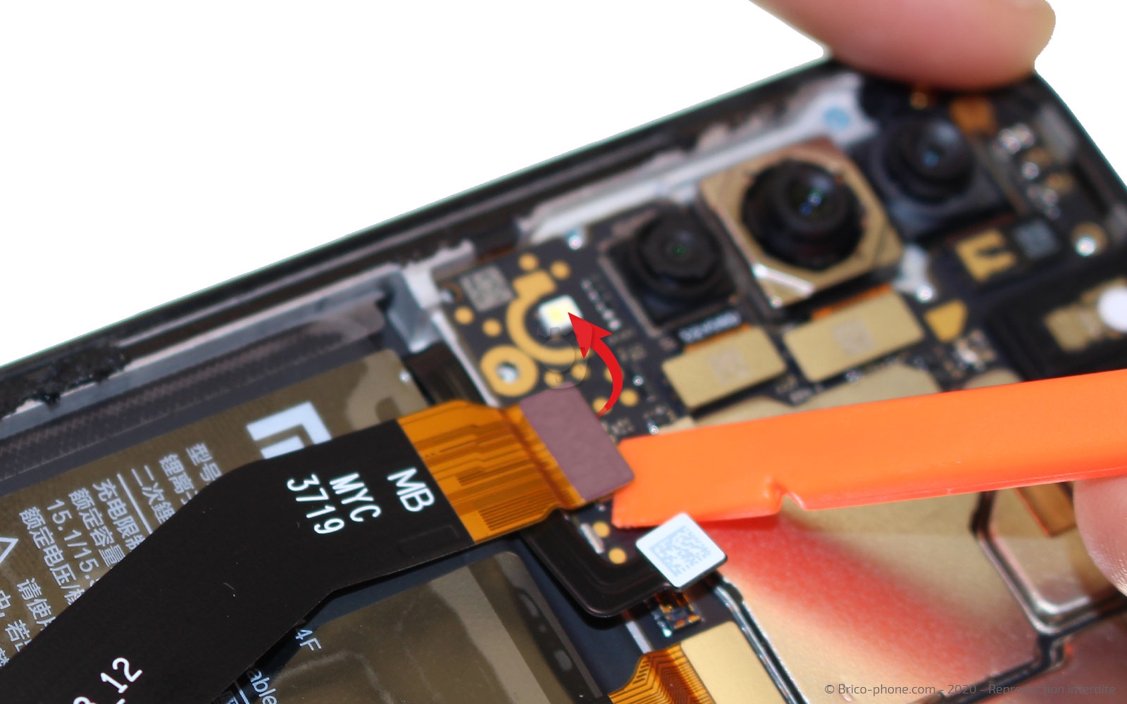 Changement de batterie sur Mi A3 photo 2