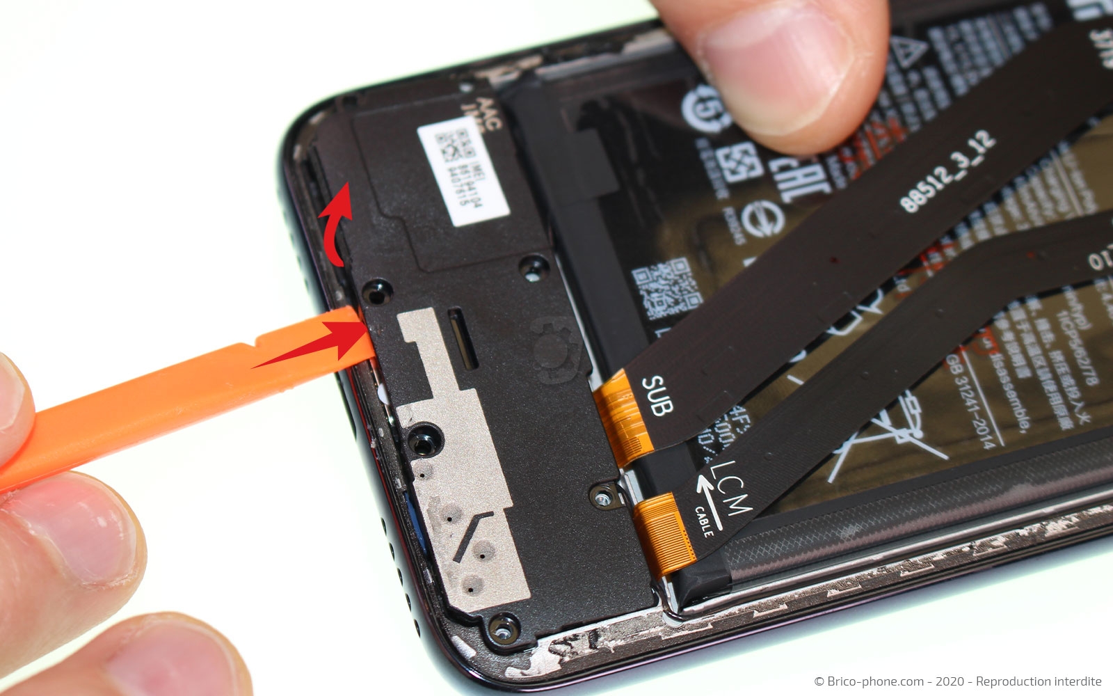 Changement de batterie sur Mi A3 photo 2