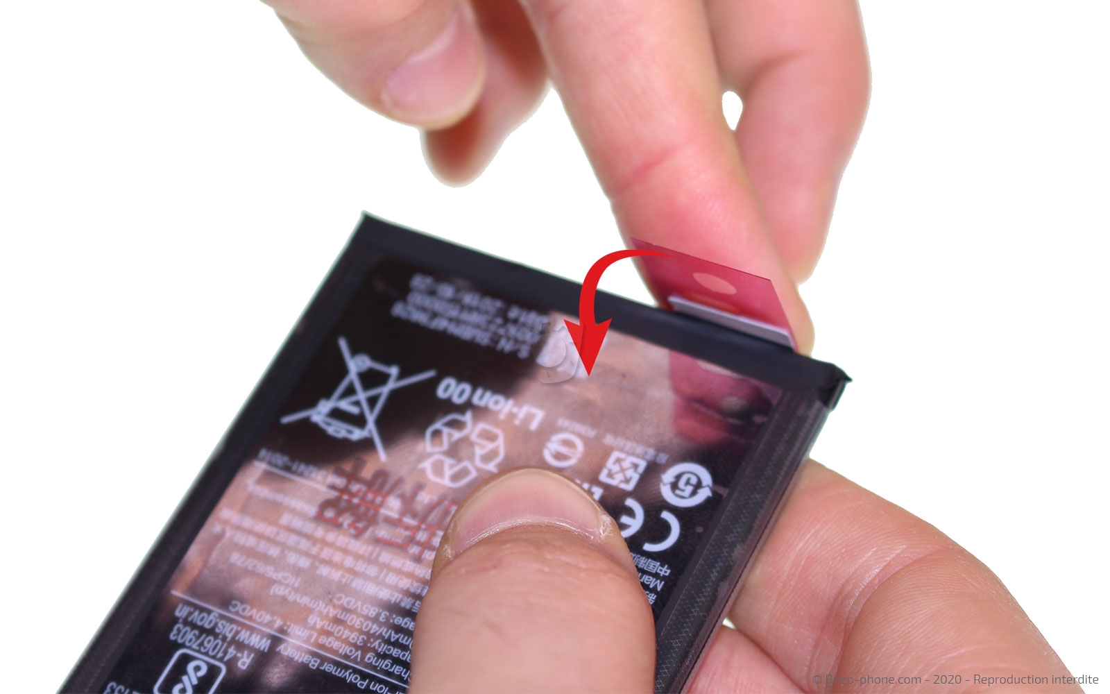 Changement de batterie sur Mi A3 photo 2