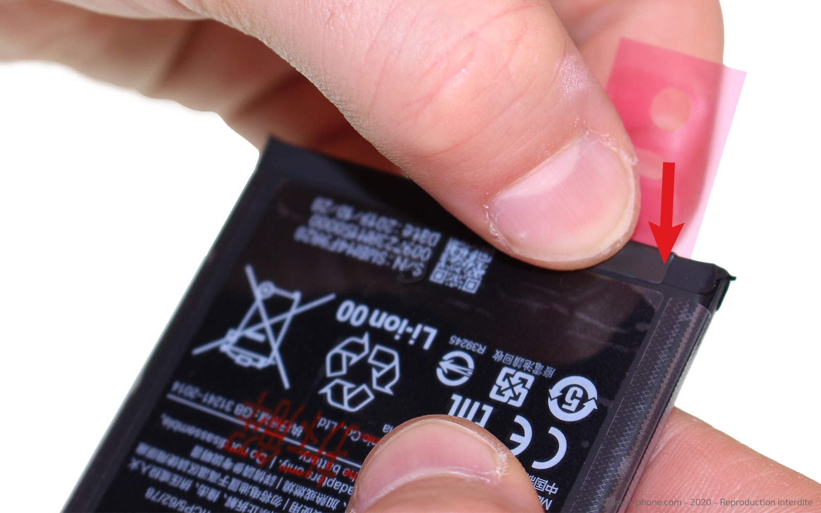 Changement de batterie sur Mi A3 photo 3