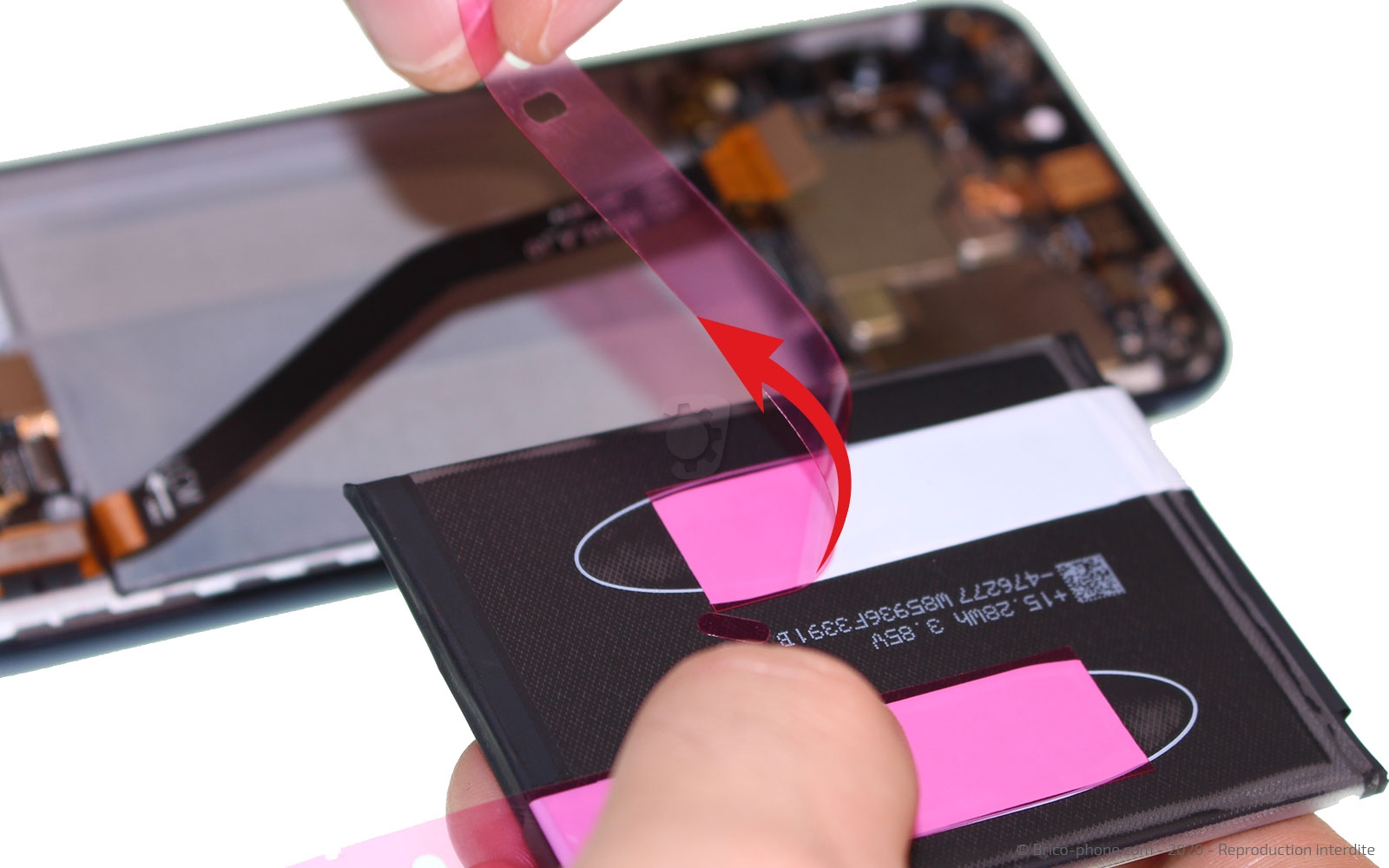 Changement de batterie sur Mi A3 photo 4