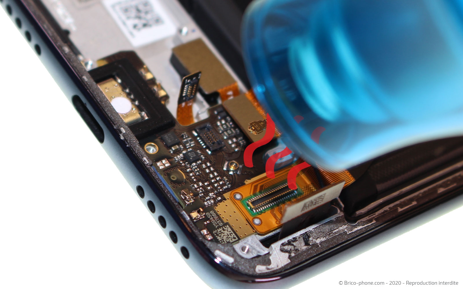 Changement du connecteur de charge sur Mi A3 photo 1