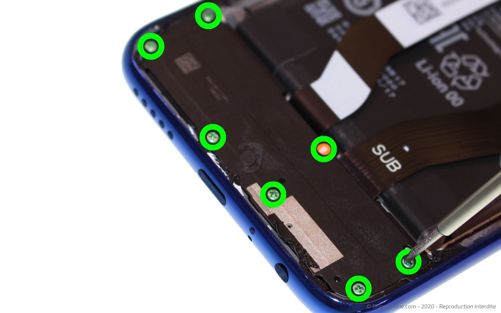 Démontage complet sur Redmi Note 8T photo 2