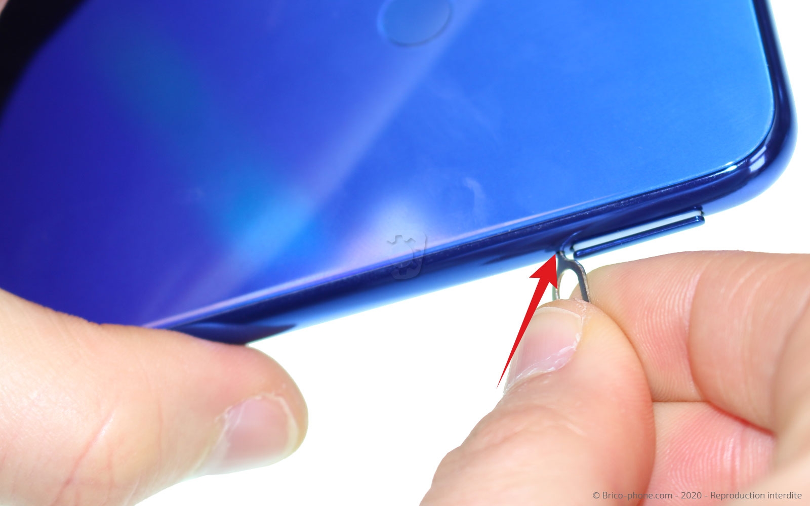 Changement du bloc écran sur châssis sur Redmi Note 8T photo 1