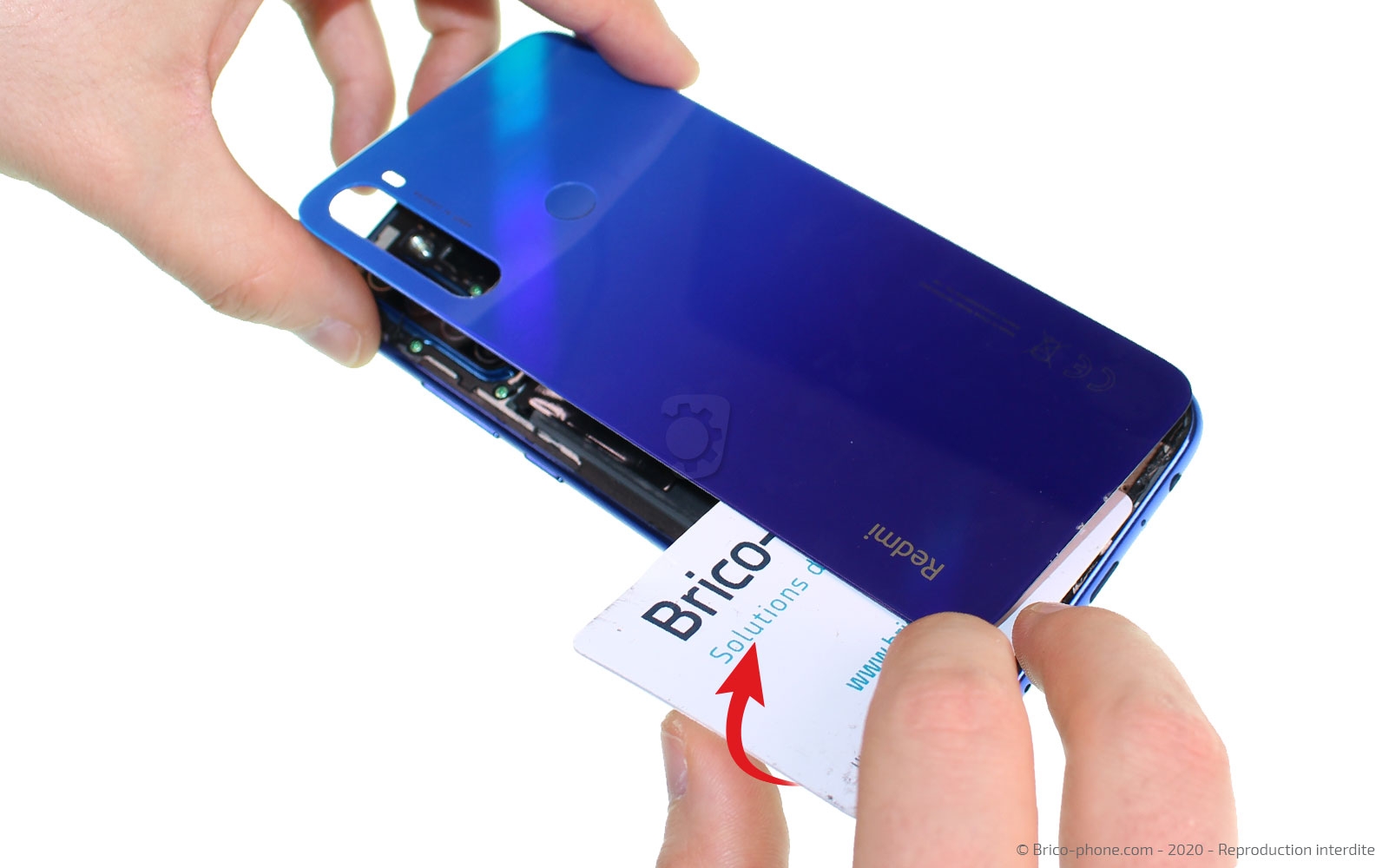 Changement de batterie sur Redmi Note 8T photo 1