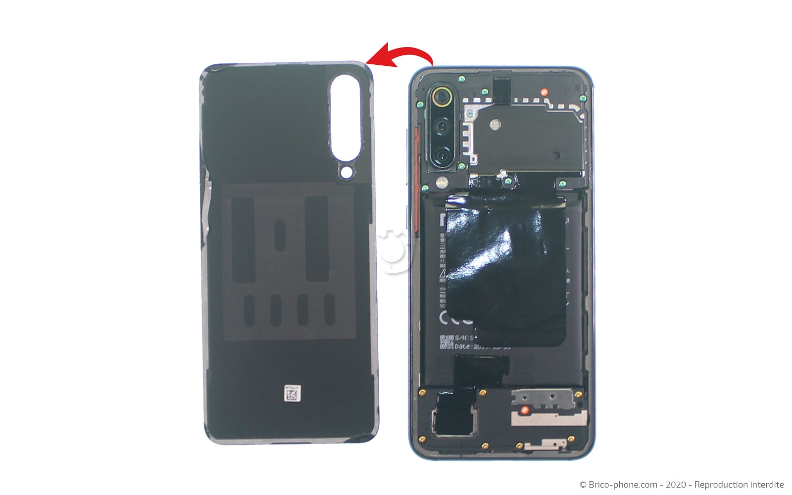 Changement du connecteur de charge  sur Mi 9 SE photo 2