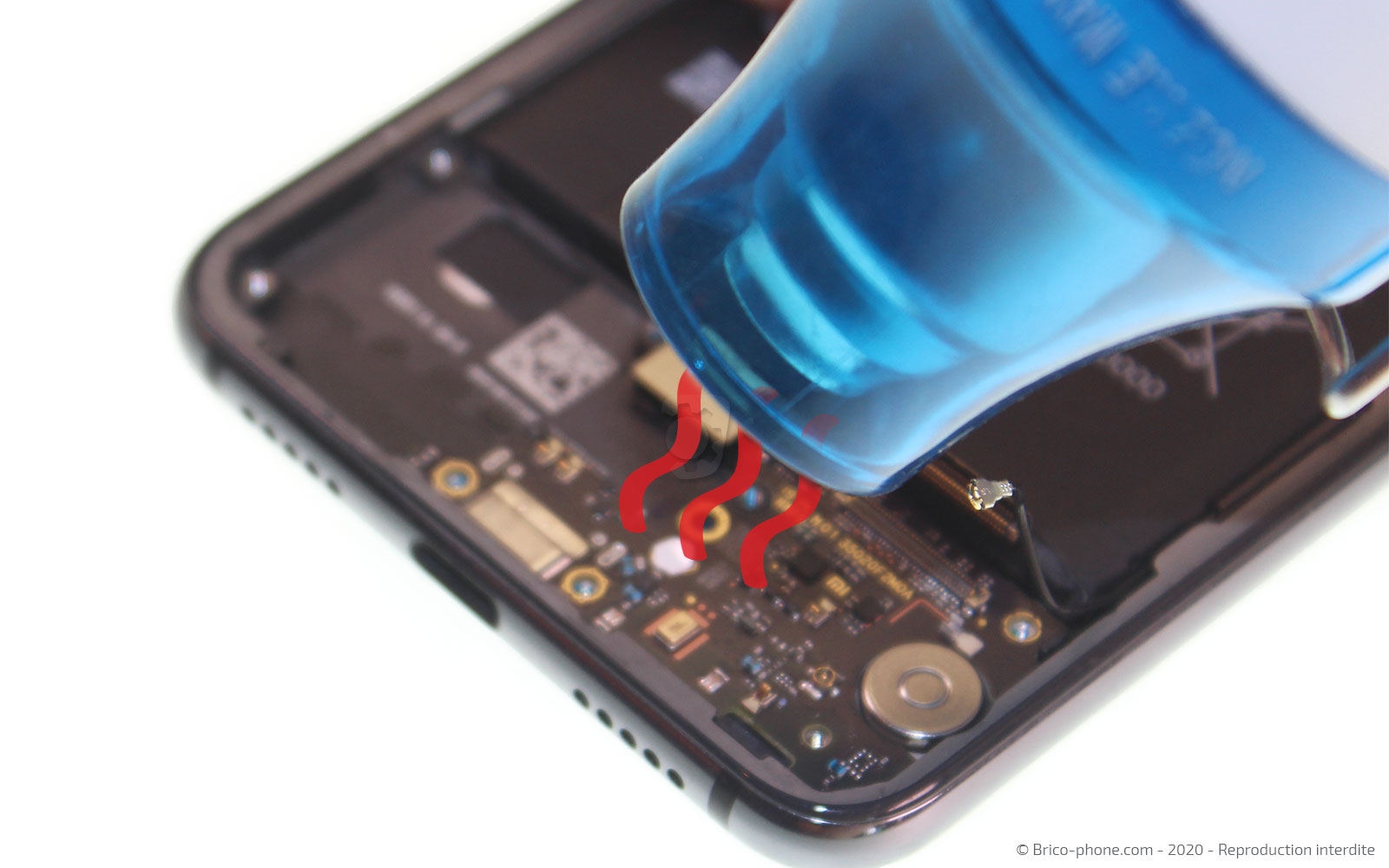 Changement du connecteur de charge  sur Mi 9 SE photo 1