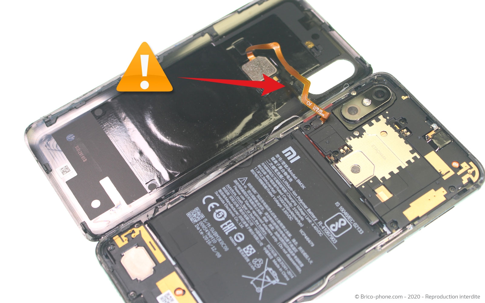 Démontage complet sur Mi Mix 3 photo 4