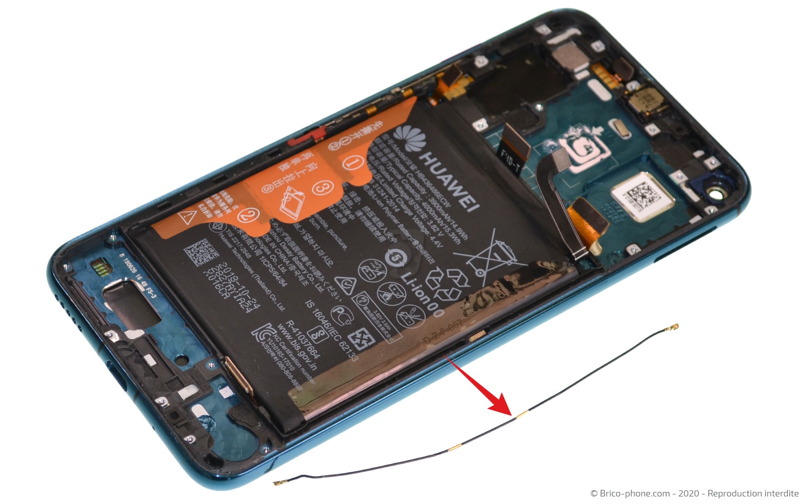 Démontage complet sur Honor 20 Pro photo 2