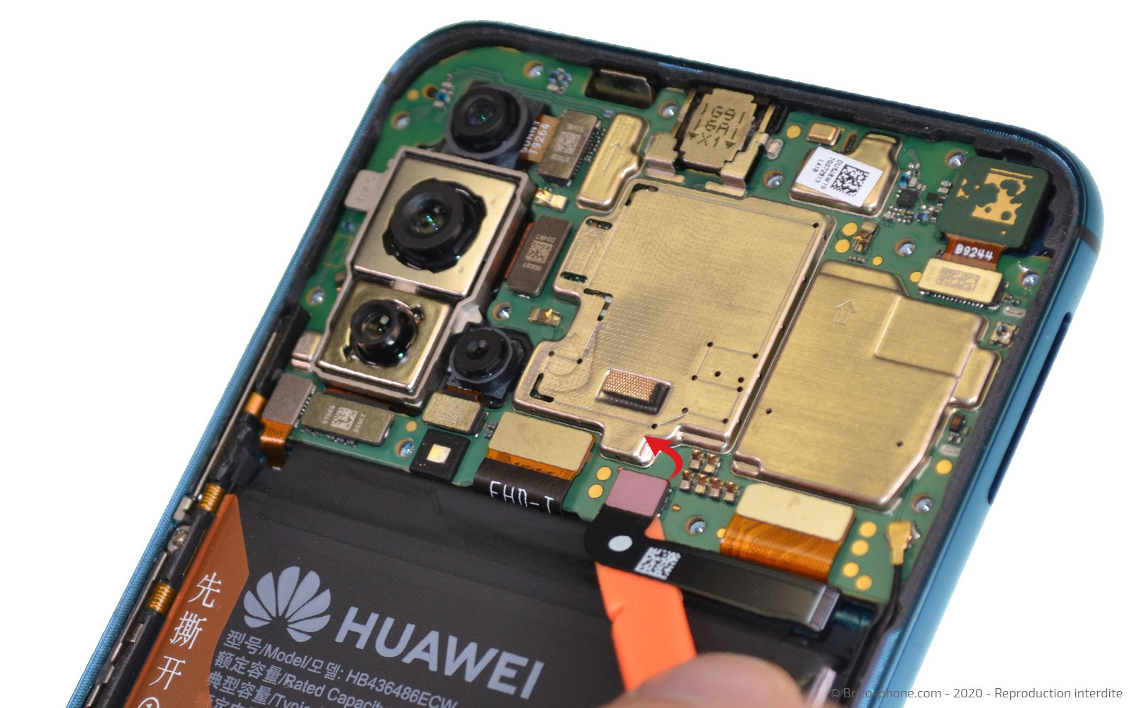 Changement du connecteur de charge sur Honor 20 Pro photo 1