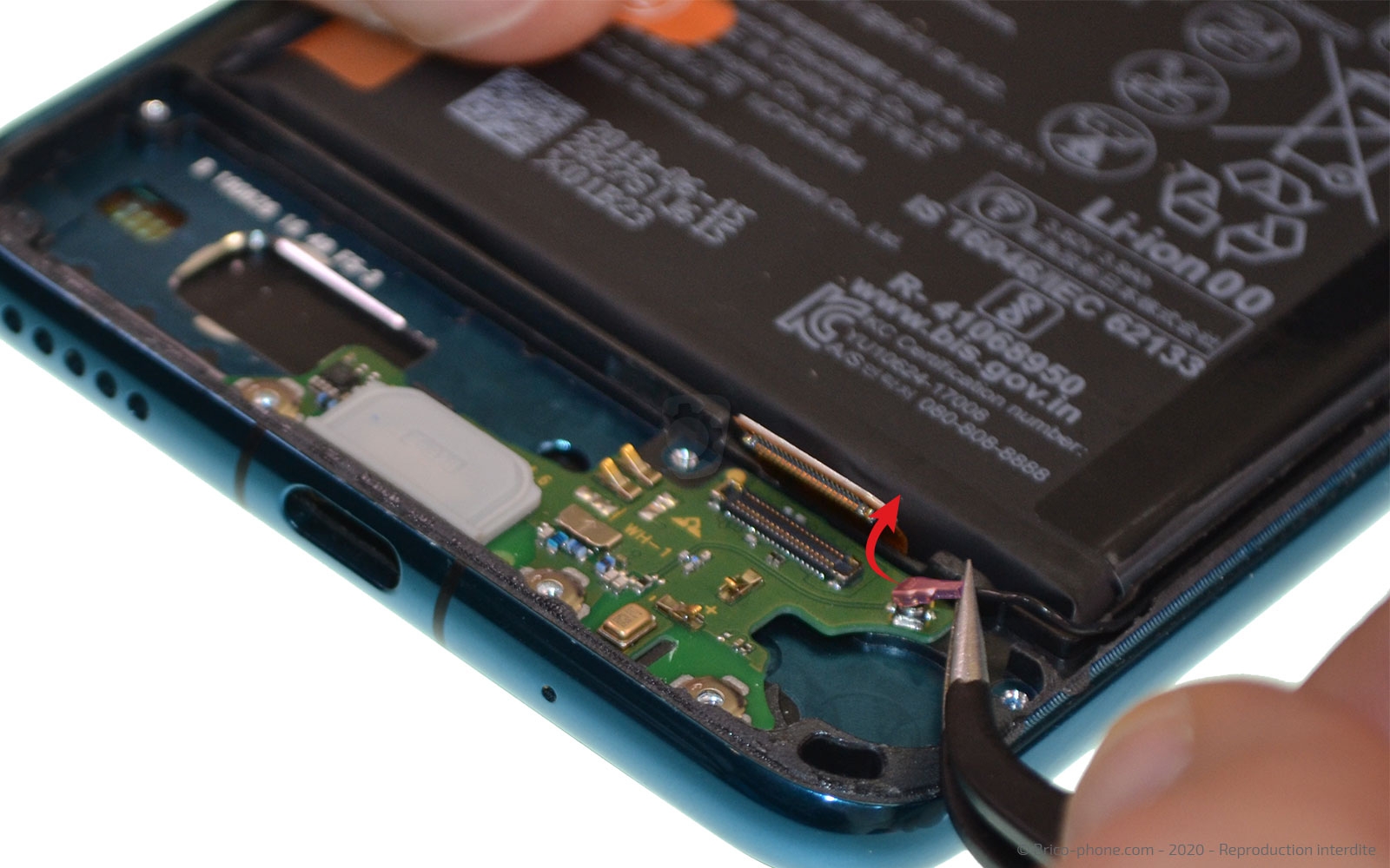 Changement du connecteur de charge sur Honor 20 Pro photo 1