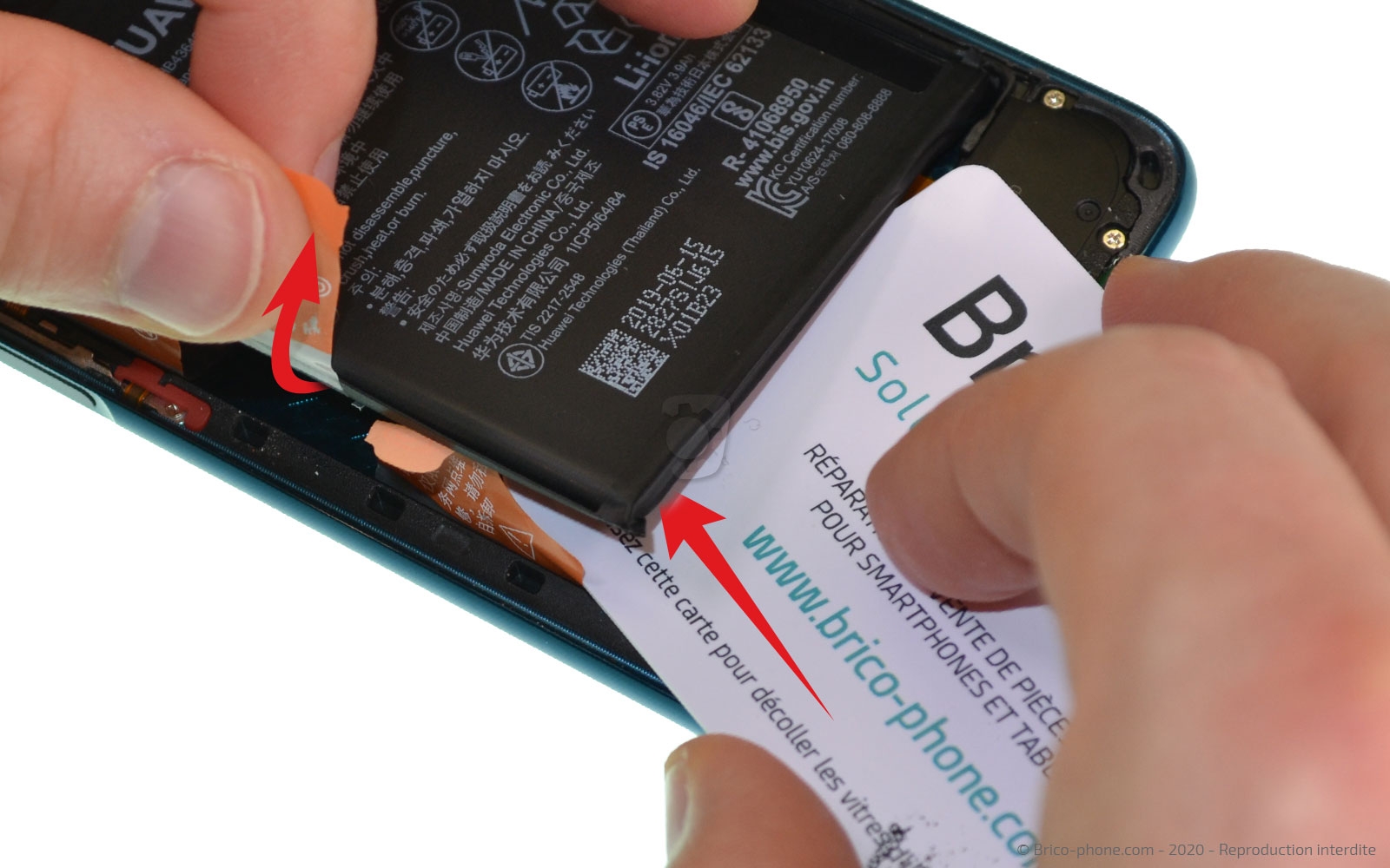 Changement d'écran (vitre + LCD) sur Honor 20 Pro photo 4