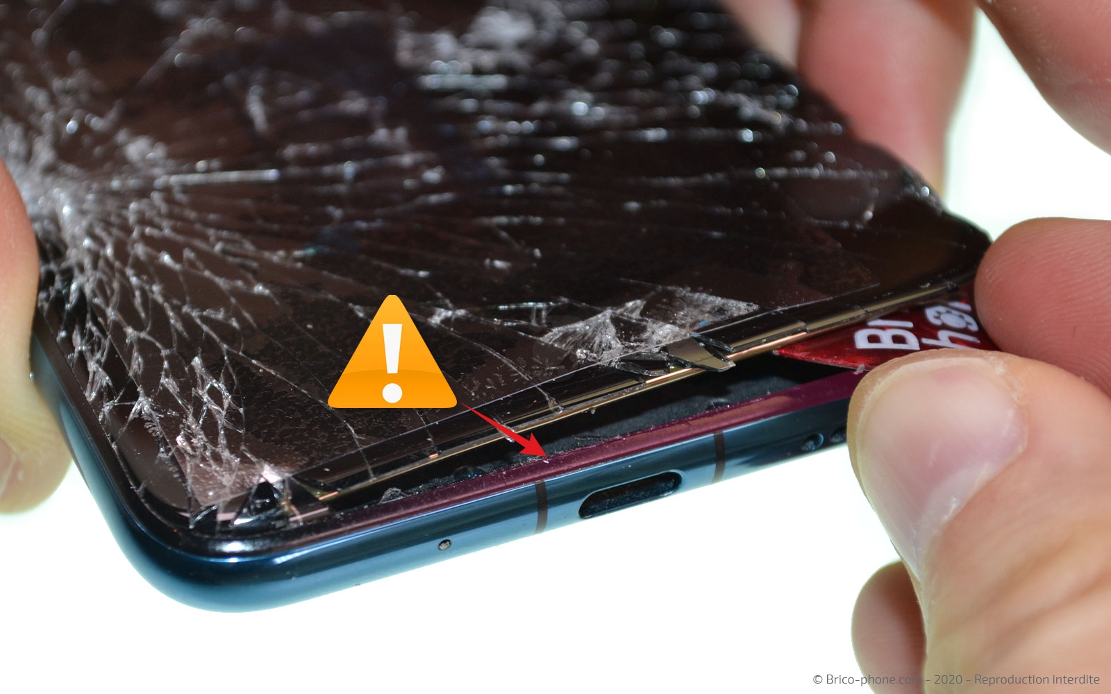 Changement d'écran (vitre + LCD) sur Honor 20 Pro photo 2