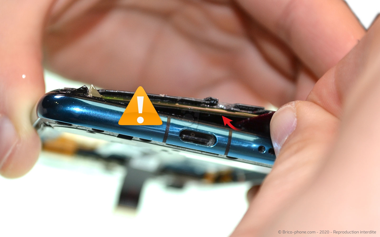 Changement d'écran (vitre + LCD) sur Honor 20 Pro photo 3